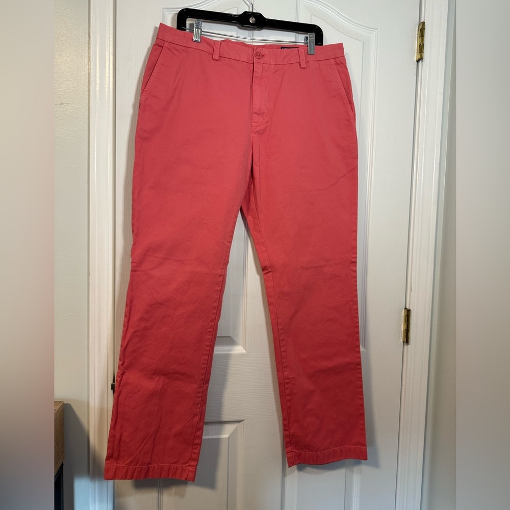 Vineyard Vines Men's Pink Chinos 36 x 32